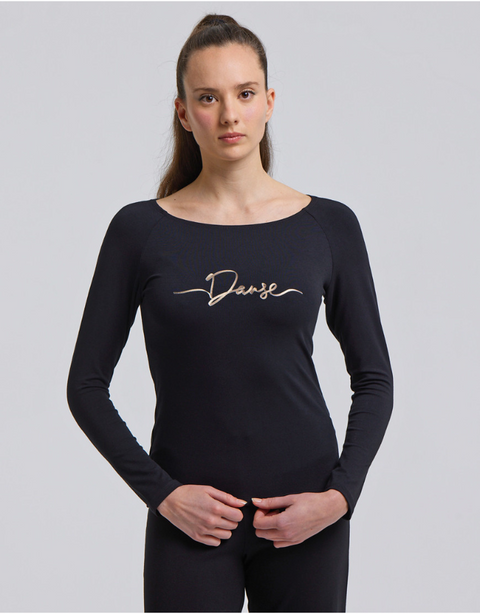 Maglia con maniche lunghe-Amana Ruban-Temps Danse