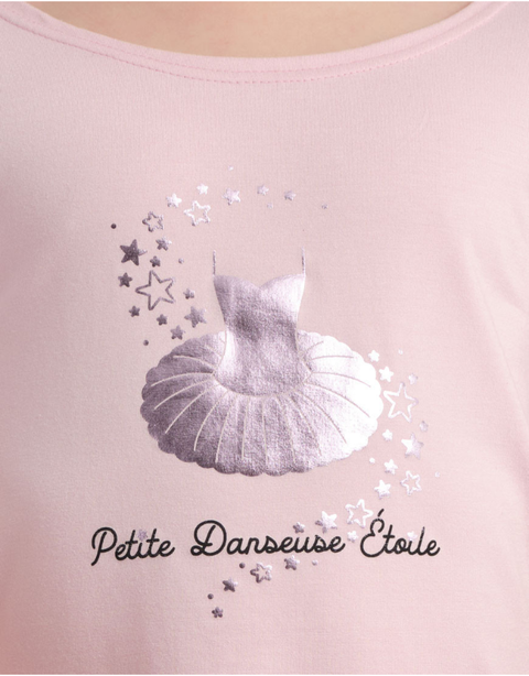 T-shirt corta per bimbe- Agile jr.star- Temps Danse